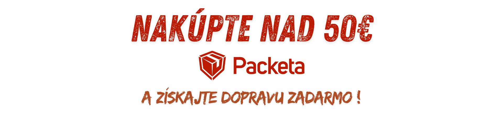 Doprava ZADARMO nad 50€